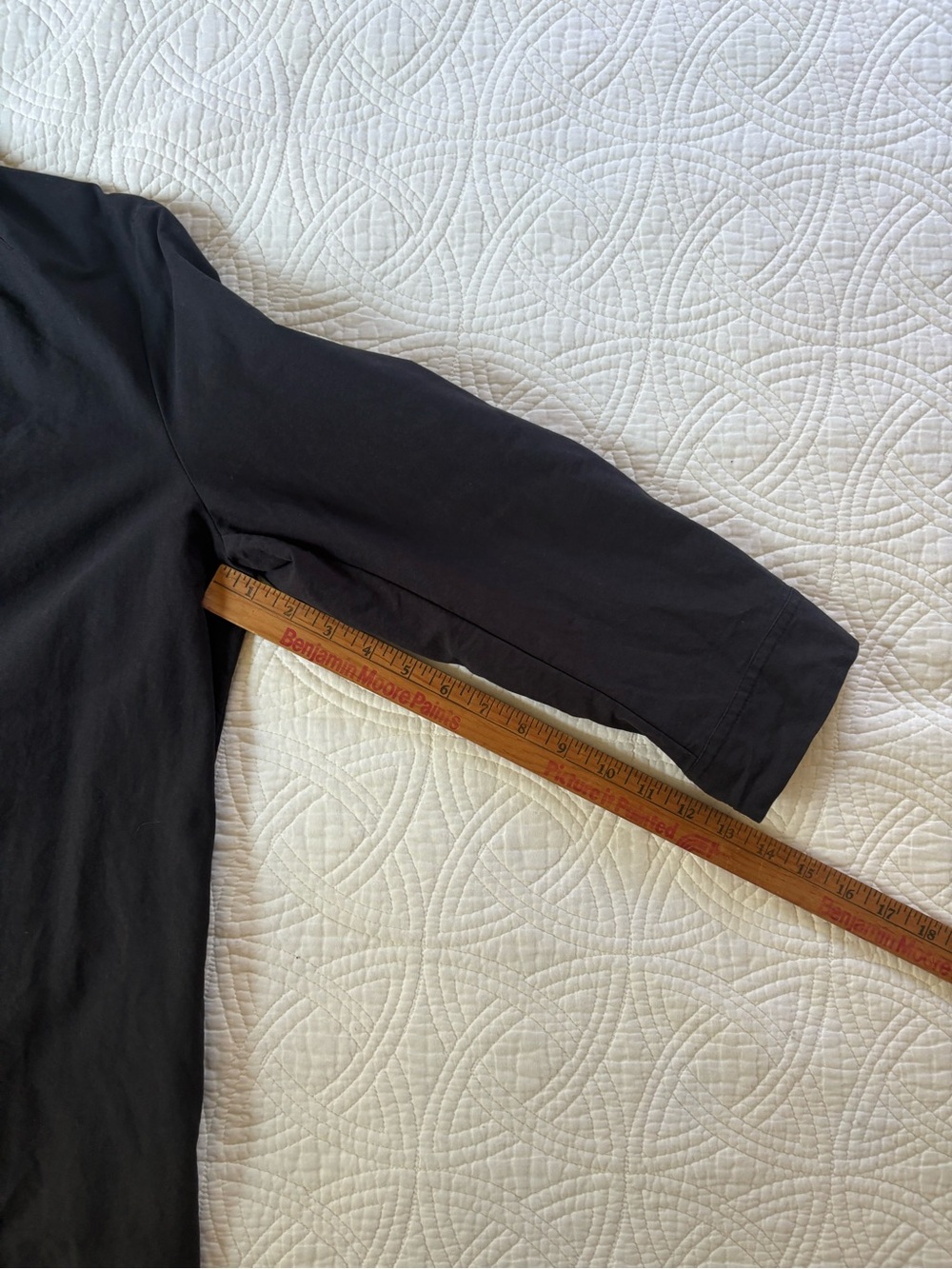 Tuckernuck Pomander Place Polly Popover Dress XL Black 100% Cotton - Picture 7 of 8